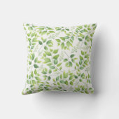 緑とパタオーガニックーン クッション (裏面)