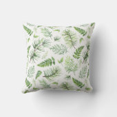 緑とパタオーガニックーン クッション (裏面)