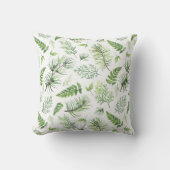 緑とパタオーガニックーン クッション (正面)