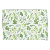 緑とパタオーガニックーン 枕カバー (正面)