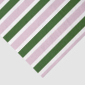 緑とピンクのストライプ 薄葉紙 (詳細)