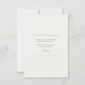 緑とピンクのフローラソフトウェディングは日付を保存 セーブザデート (裏面)