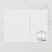 緑とピンクの子供たちは主からの伝統である ポストカード (裏面)