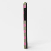 緑とピンクの水玉模様パターンiphone 5ケース Case-Mate iPhoneケース (裏面/左)