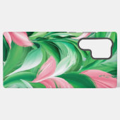 緑とピンクの組み合わせ | ピンクグリーンWhat Color Samsung Galaxyケース (裏面横)