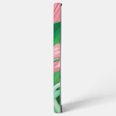 緑とピンクの組み合わせ | ピンクグリーンWhat Color Samsung Galaxyケース (左側面)