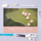 緑とピンク 薄葉紙 (クラフト)