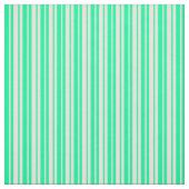 緑とベージュの色のストライプ付いたパターン ファブリック (見本)