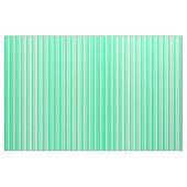 緑とベージュの色のストライプ付いたパターン ファブリック (ファットクウォーター)