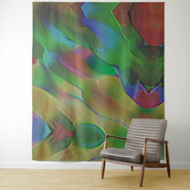 緑とマット黄色の優位性を持つレリーフ、 浮き彫り タペストリー