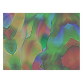 緑とマット黄色の優位性を持つレリーフ、 浮き彫り テーブルクロス (正面(横))