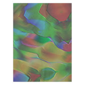 緑とマット黄色の優位性を持つレリーフ、 浮き彫り テーブルクロス (正面)