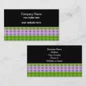 緑とメイヴグラス 名刺 (正面/裏面)