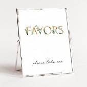 緑とモダン金ゴールドの赤ちゃんシャワーが好意サイン ポスター