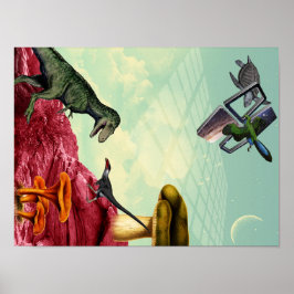 緑と息をのむ惑星 ポスター