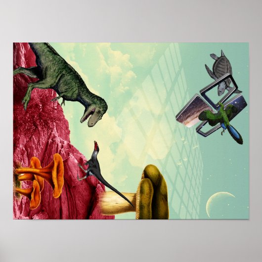 緑と息をのむ惑星 ポスター (正面)