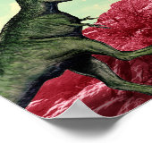 緑と息をのむ惑星 ポスター (角)