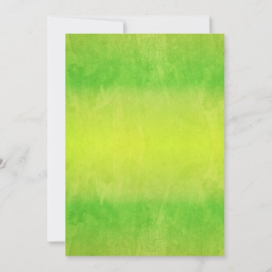 緑と月のハロウィーン結婚式招待状 招待状 (裏面)