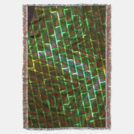 緑と汚れ、傷と壁効果 スローブランケット