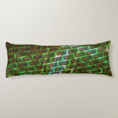 緑と汚れ、傷と壁効果 ボディピロー (裏面)