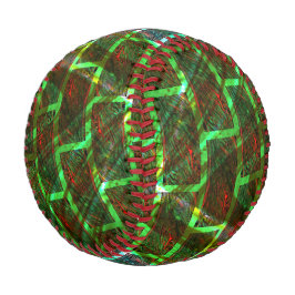 緑と汚れ、傷と壁効果 野球ボール