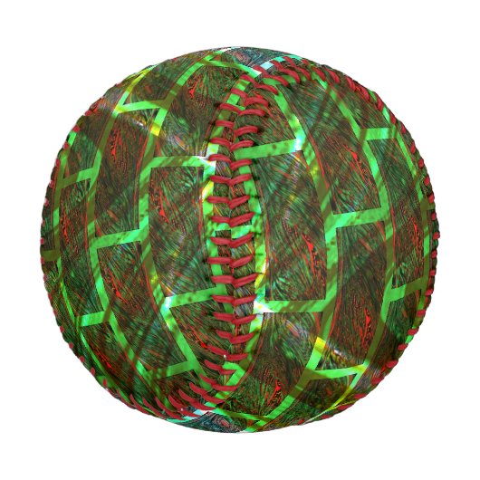 緑と汚れ、傷と壁効果 野球ボール (アングル)