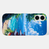 緑と海の道 Case-Mate iPhoneケース (裏面 (横))