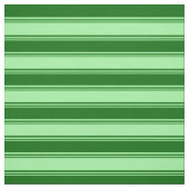 緑と濃い緑の色の線 ファブリック (見本)
