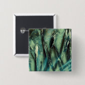 緑と灰色から黒 缶バッジ (正面&裏面)