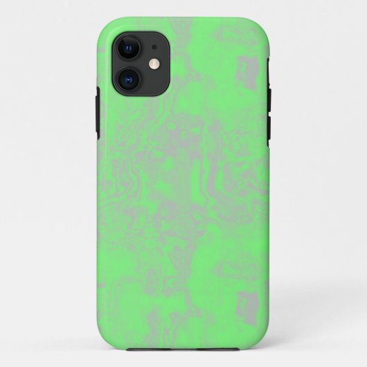 緑と灰色の大理石 Case-Mate iPhoneケース (裏面)