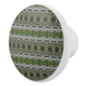 緑と灰色の引スタイリッシュき出し引き セラミックノブ (右)