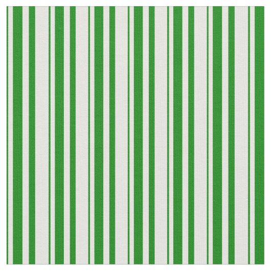 緑と白のカラーパターン ファブリック (クローズアップ)
