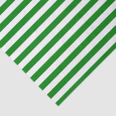 緑と白のストライプのクリスマスまたはすべての行事 薄葉紙 (詳細)