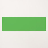 緑と白のゼブラのパターンストライプヨガマット ヨガマット (裏面(横))