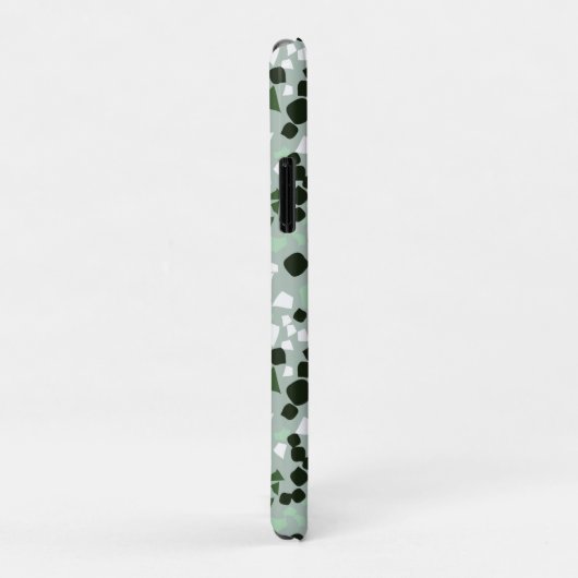 緑と白のテラミニマルソモダンケース – メイト Case-Mate iPhoneケース (裏面/右)