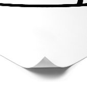 緑と白のバレーボール ポスター (角)