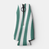 緑と白のパターンレギンス ボトルクーラー (裏面)