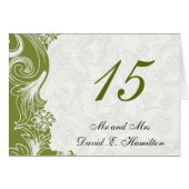 緑と白のフローラ春の結婚式 (正面横)