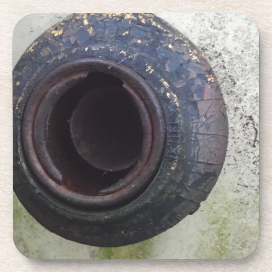 緑と白のヴィンテージ・トラック・ガス コースター (正面)