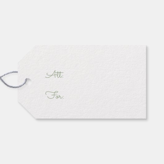 緑と白の冬の果実 ギフトタグ (裏面横)