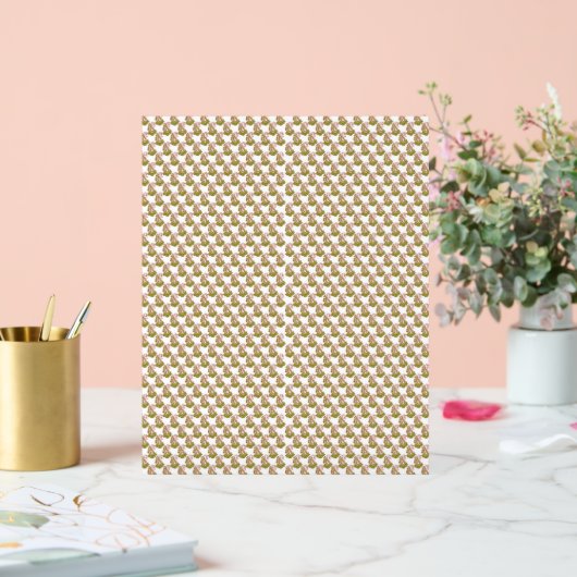 緑と白の小さな背離れ景 アクリルサイン (ウェディング)