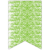 緑と白の抽象的な背景 バンティングフラッグ (第2の旗)