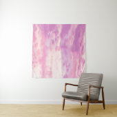 緑と白の抽象芸術絵画 タペストリー (インサイチュ)