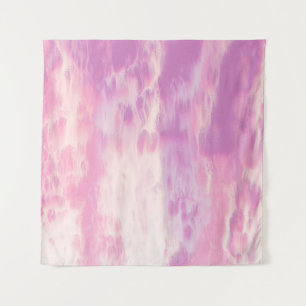 緑と白の抽象芸術絵画 タペストリー