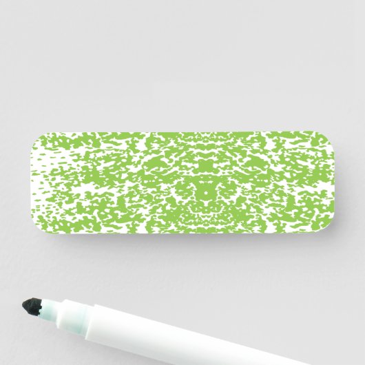 緑と白の抽象芸術背景 名札 (インサイチュ)