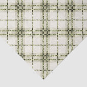 緑と白の格子模様の色合い 薄葉紙 (詳細)