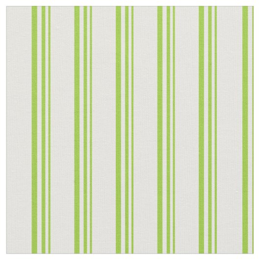 緑と白の線のパターン ファブリック (クローズアップ)