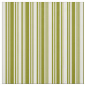 緑と白の色のストライプ ファブリック (見本)