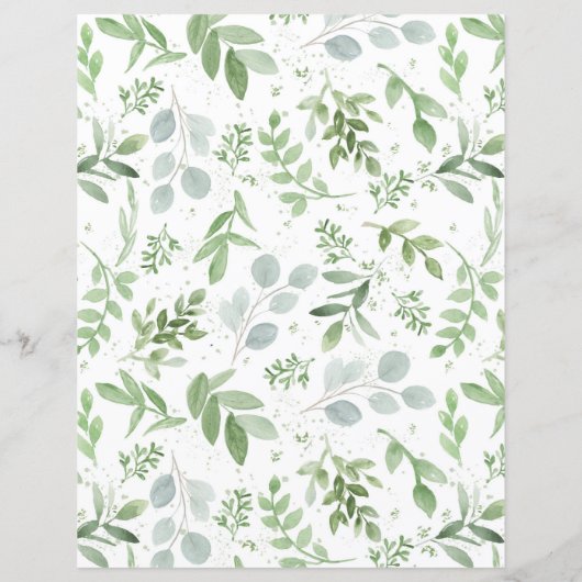 緑と白の花いくつコルクのサイン (裏面)