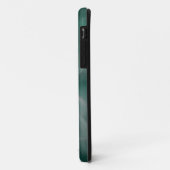 緑と白の花のテクスチャ電話ケース Case-Mate iPhoneケース (裏面/左)